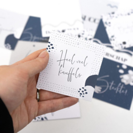 Cadeaulabel Heel veel knuffels
