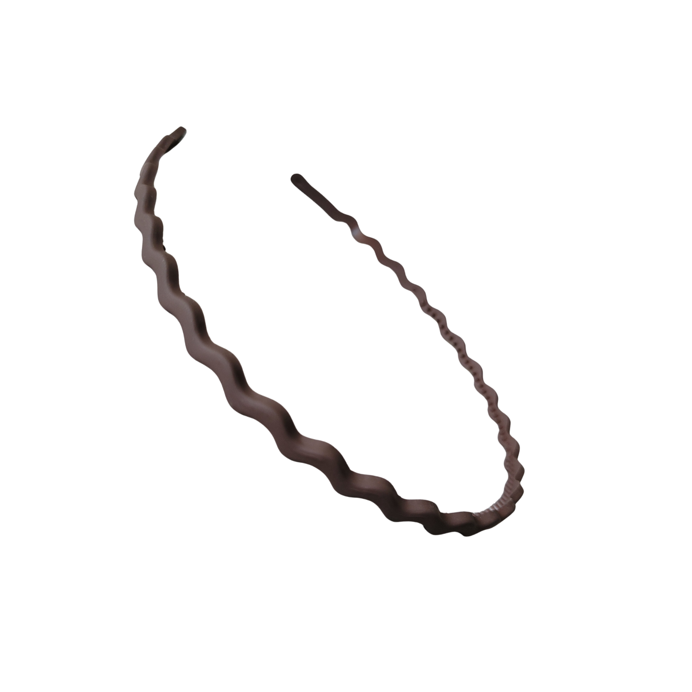 Haarband / diadeem - golf - donkerbruin