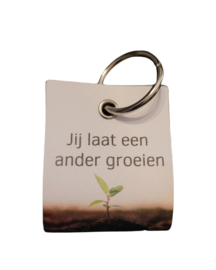 Jij laat een ander groeien - mini