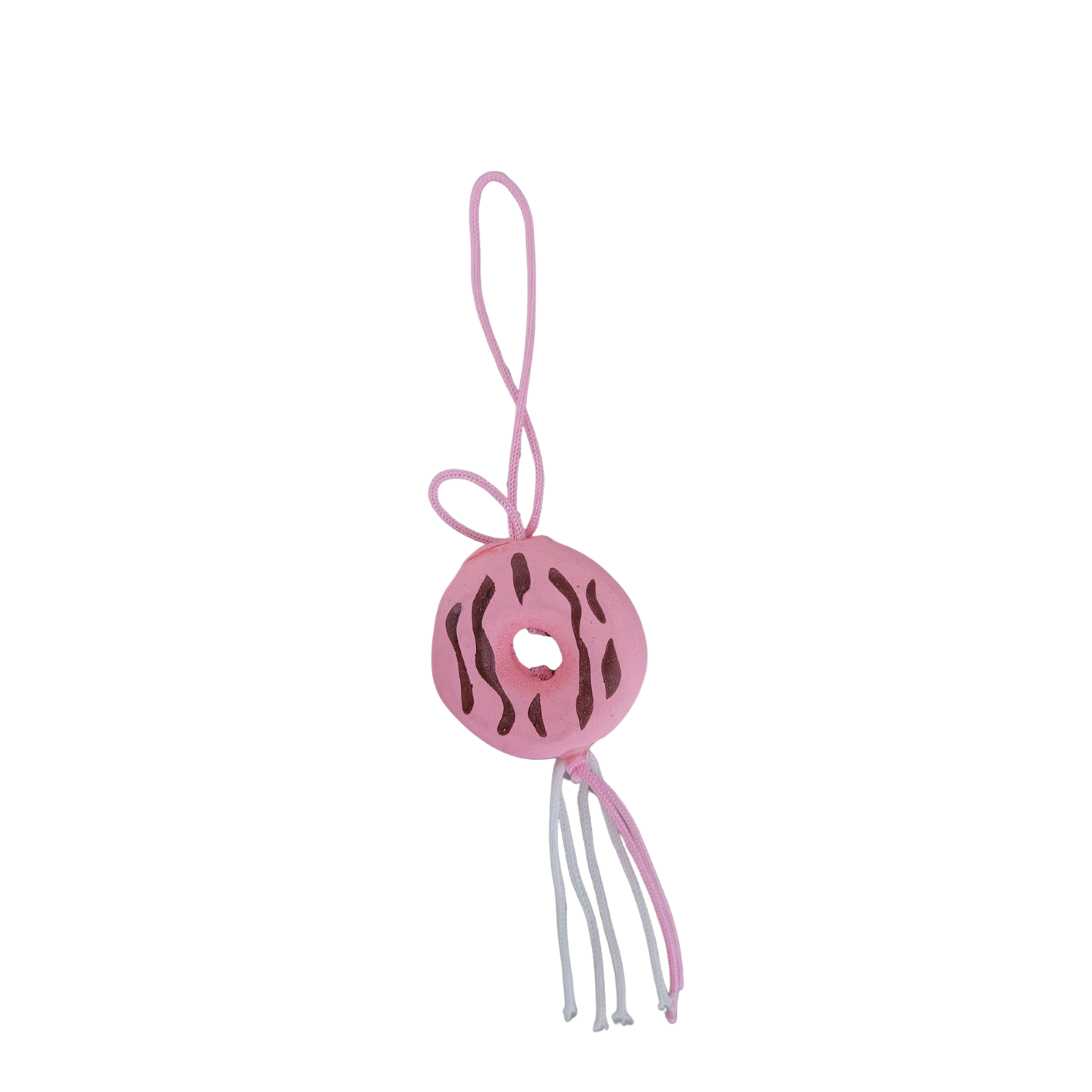 Gelukshanger donut roze