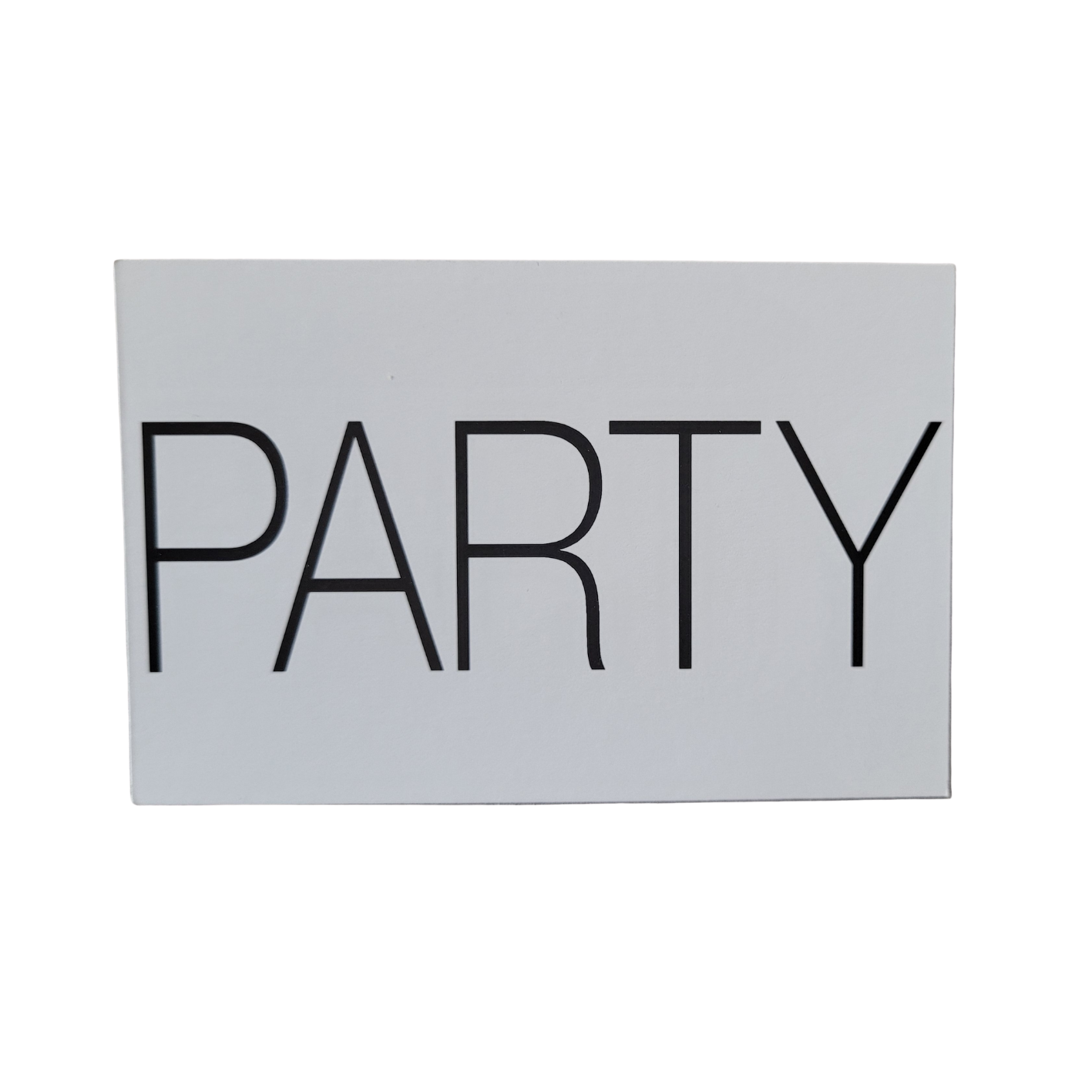 Mini kaart / label - PARTY