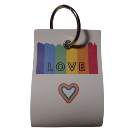 Regenboog LOVE - mini