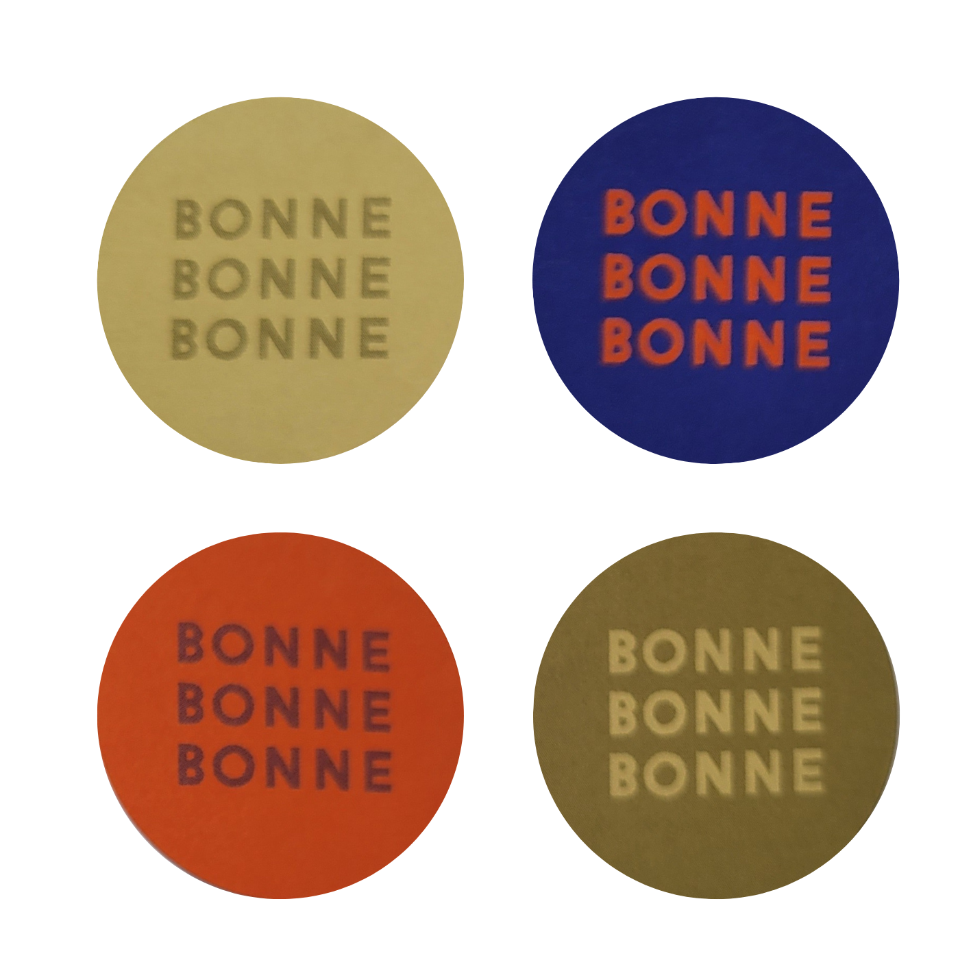 Sticker Bonne Bonne Bonne