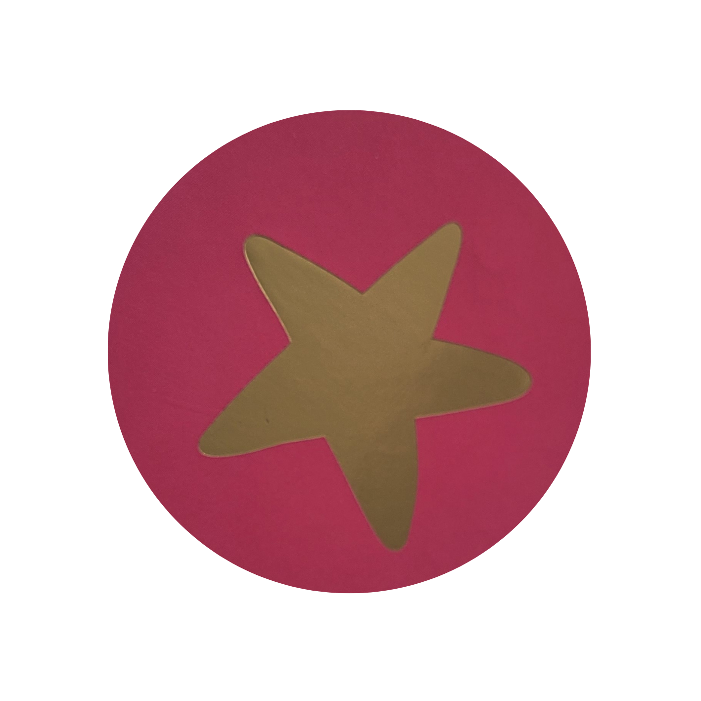 Sticker Ster roze