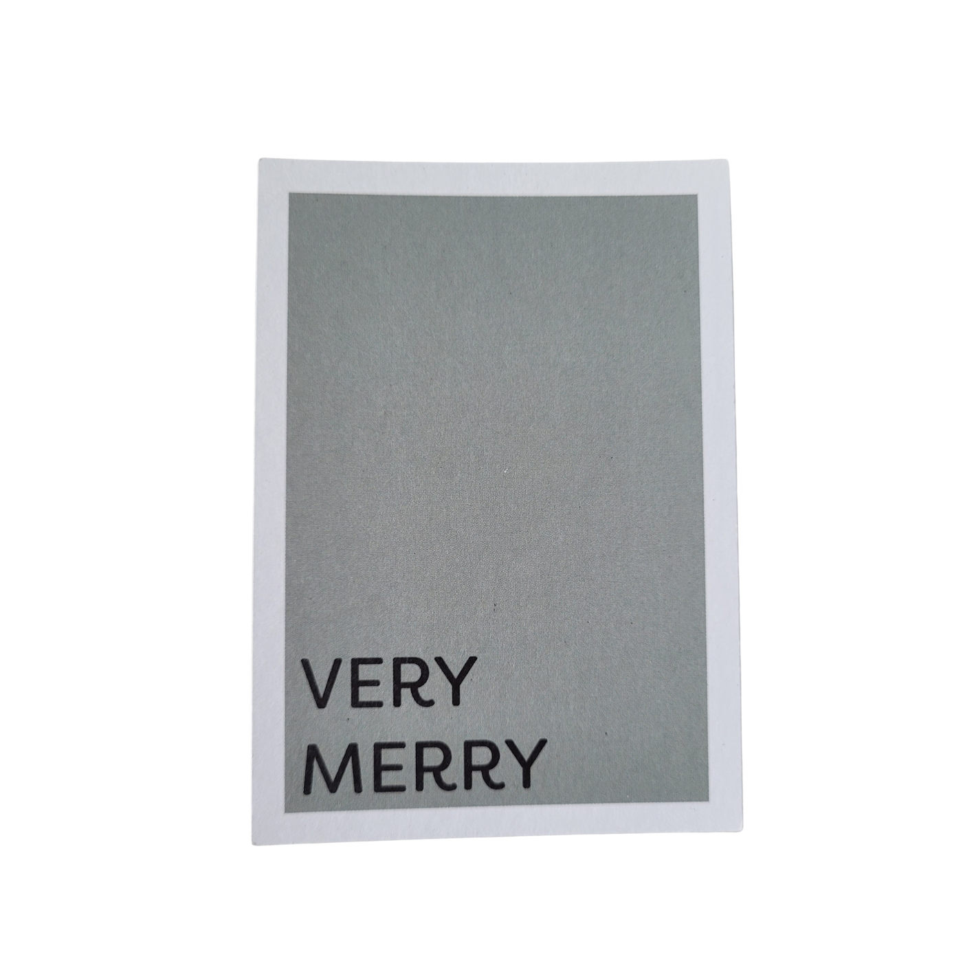 Mini kaart / label Very Merry