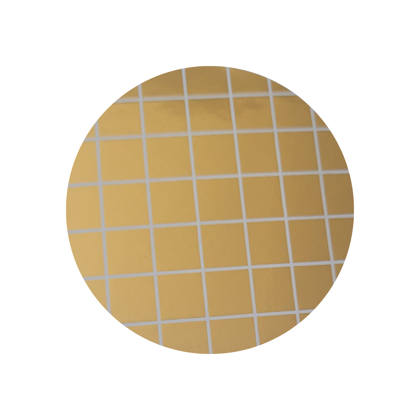 Sticker goud - ruit