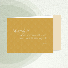 LVH 5 - Want bij U is de bron van het leven, door Uw licht zien wij licht