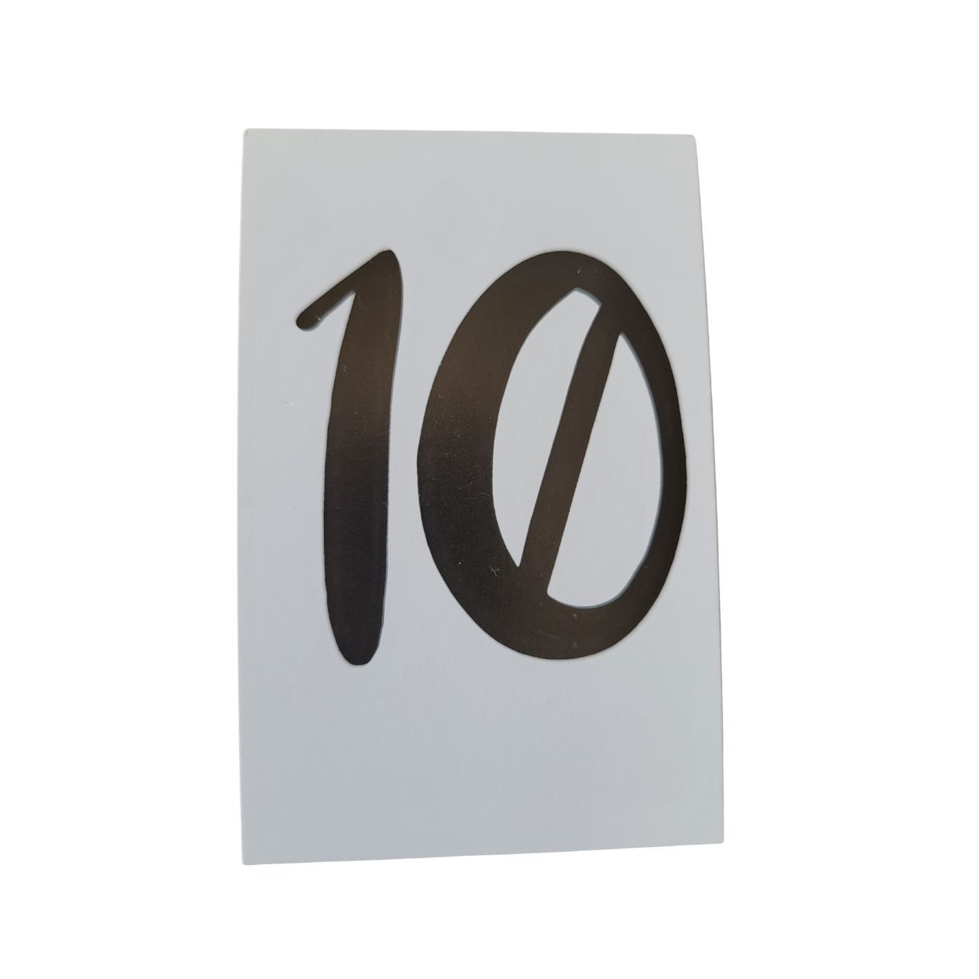 Mini kaart / label - 10