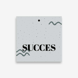 Cadeaulabel Succes