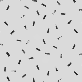Cadeaupapier - stempel grijs A3 per vel
