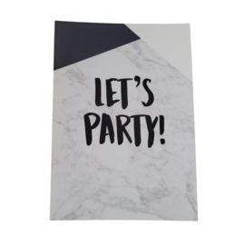 Kaart Let's party!