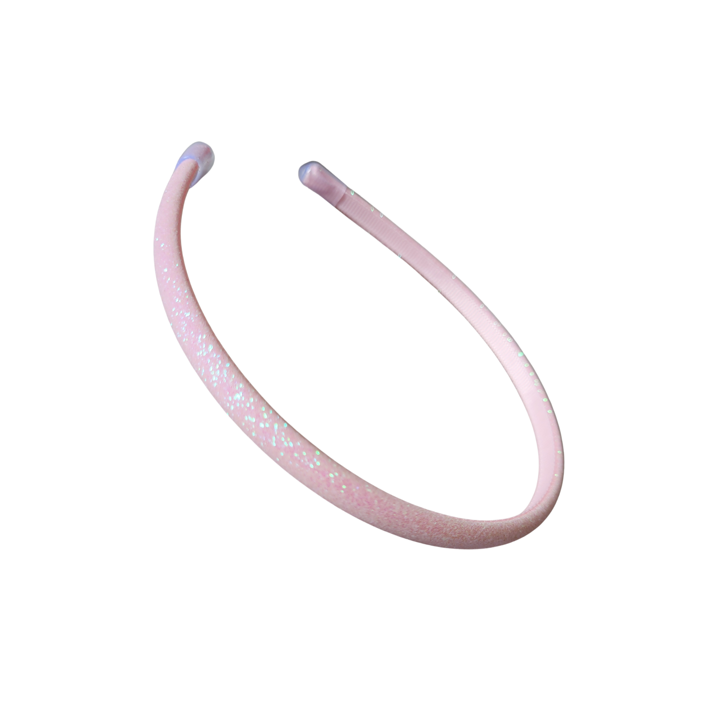 Haarband / diadeem - glitter - roze