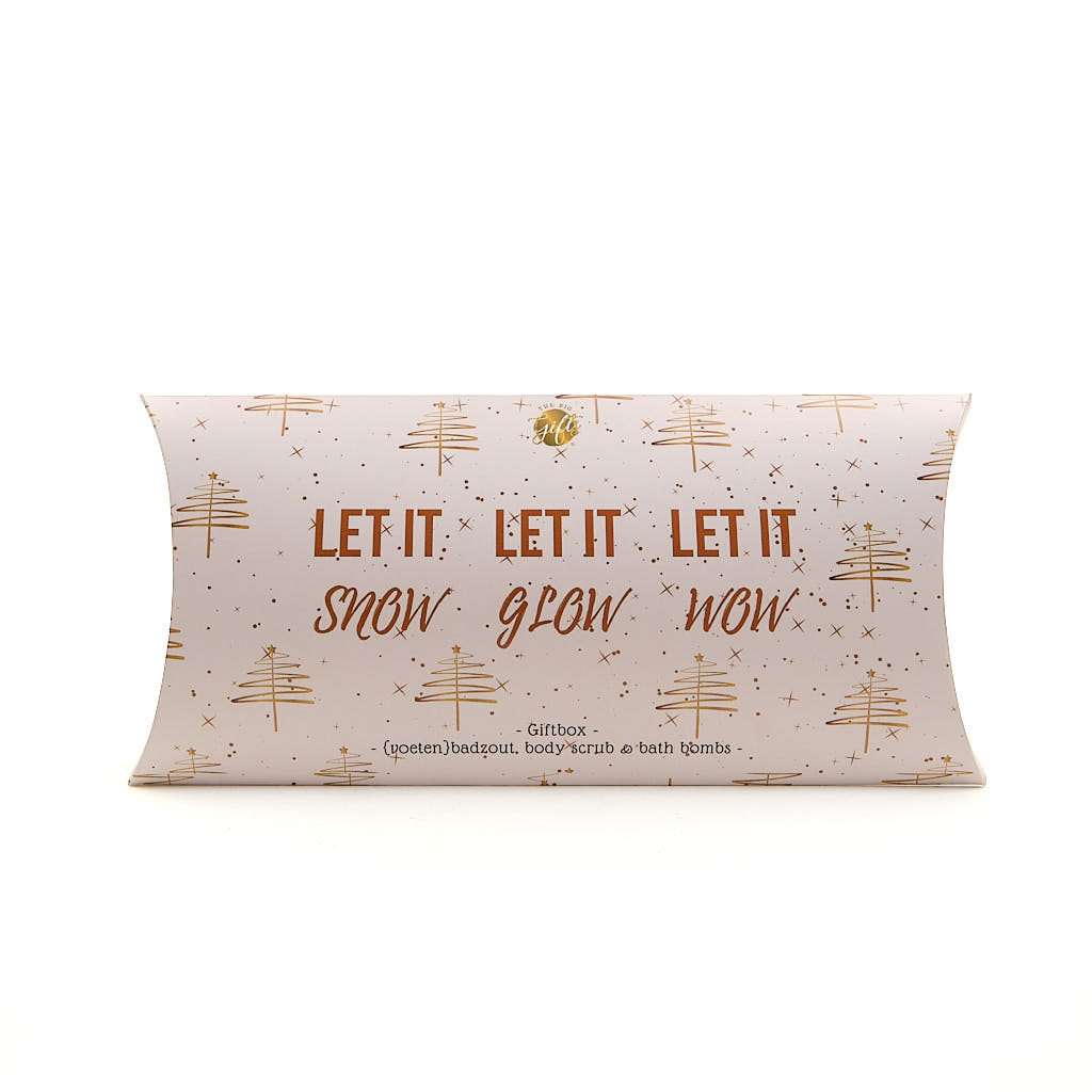 Giftbox - Let it snow (kleur)