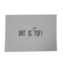 Kaart Dat is echt tof!