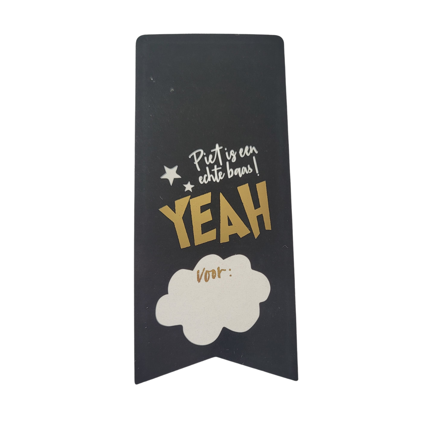 Sticker Piet is een echte baas! Yeah