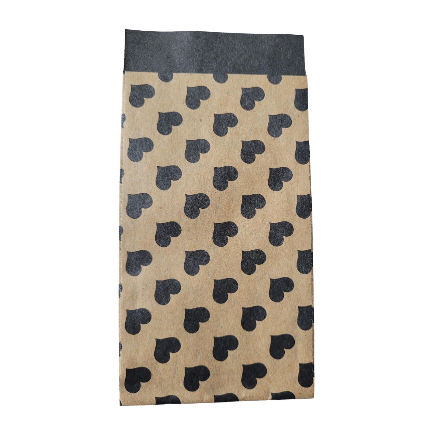craft zwarte hartjes