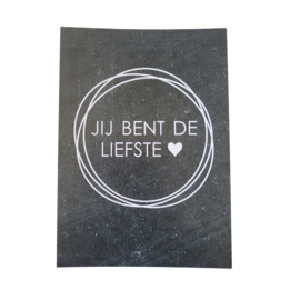Kaart Jij bent de liefste