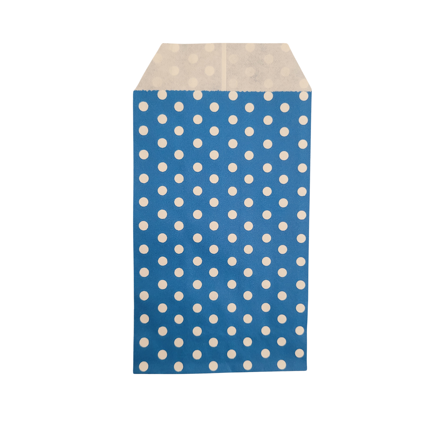 Marineblauw witte stip
