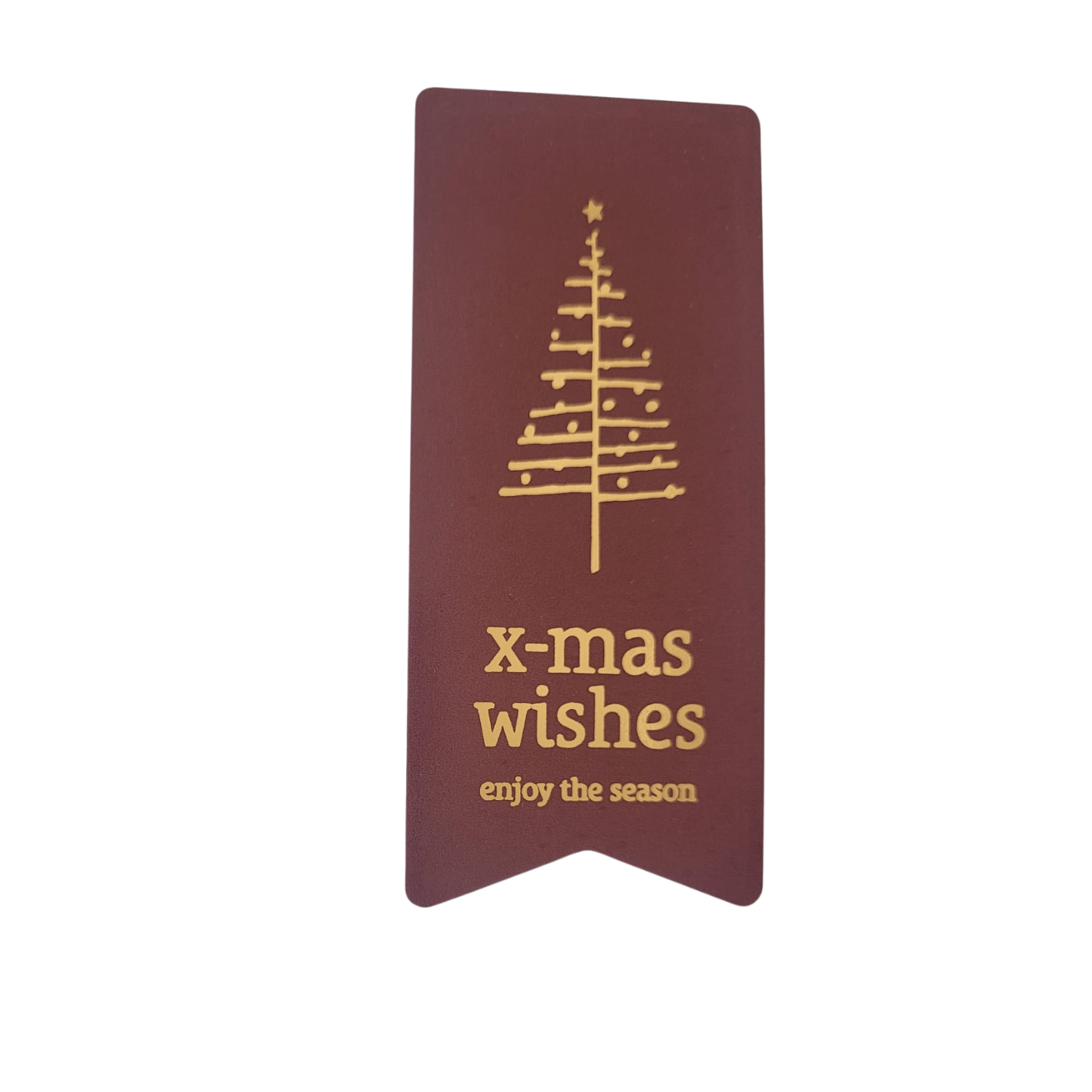 Sticker Kerst X-mas wishes - enjoy the season