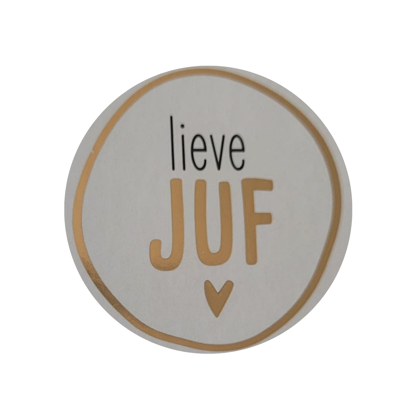 Sticker lieve JUF