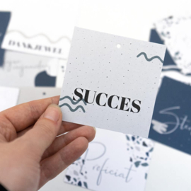 Cadeaulabel Succes