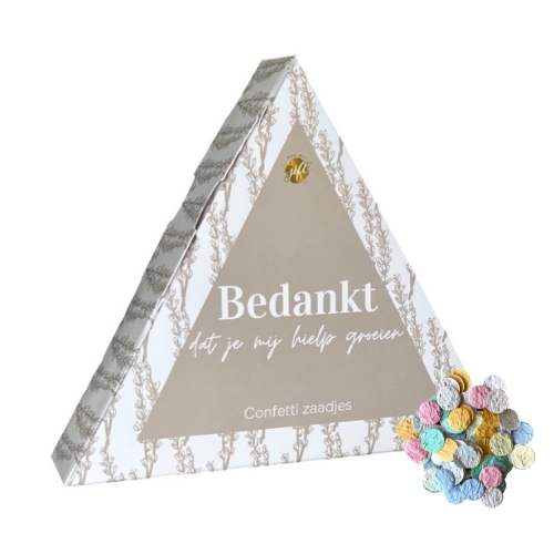 Bloemzaadjes - Bedankt