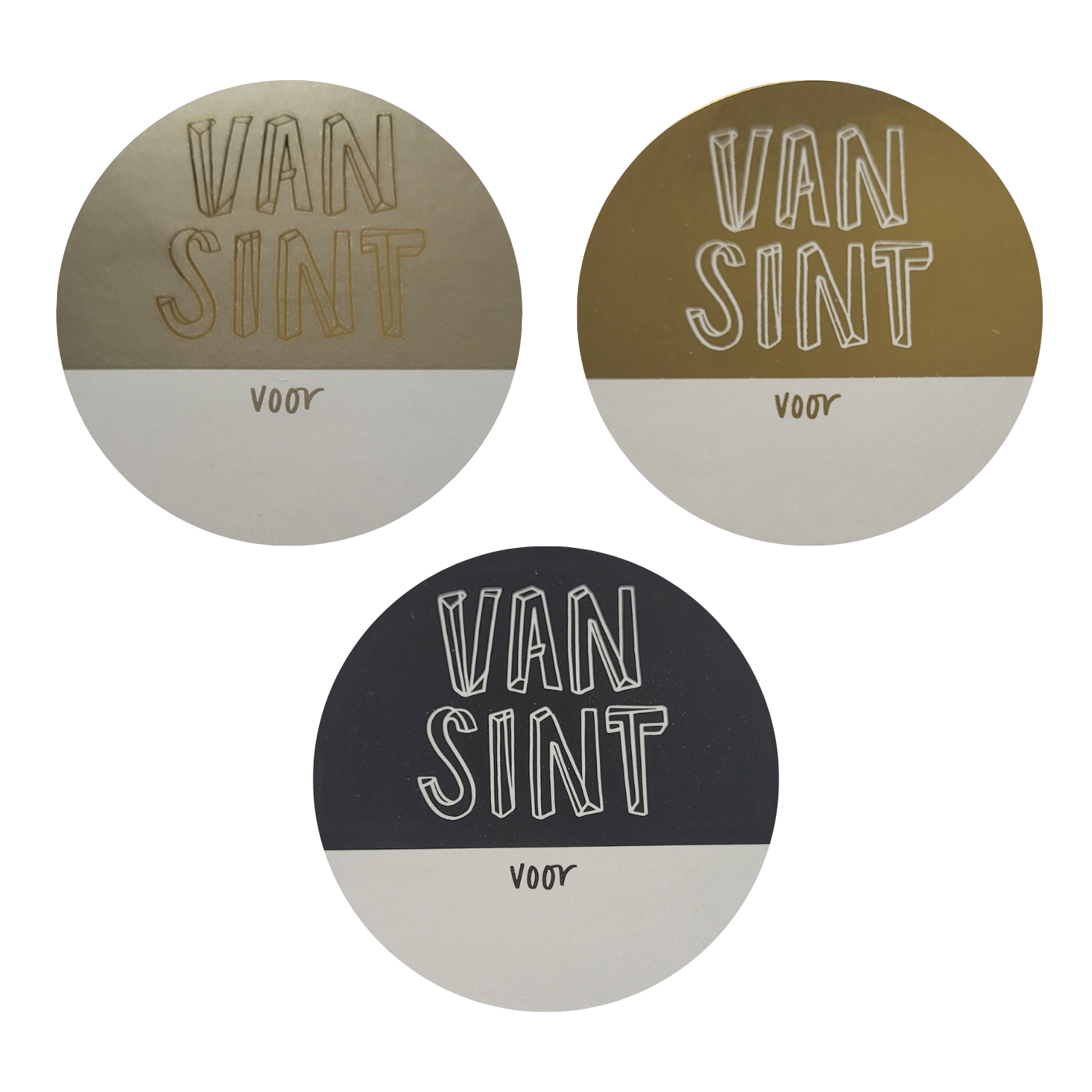 Sticker Van Sint