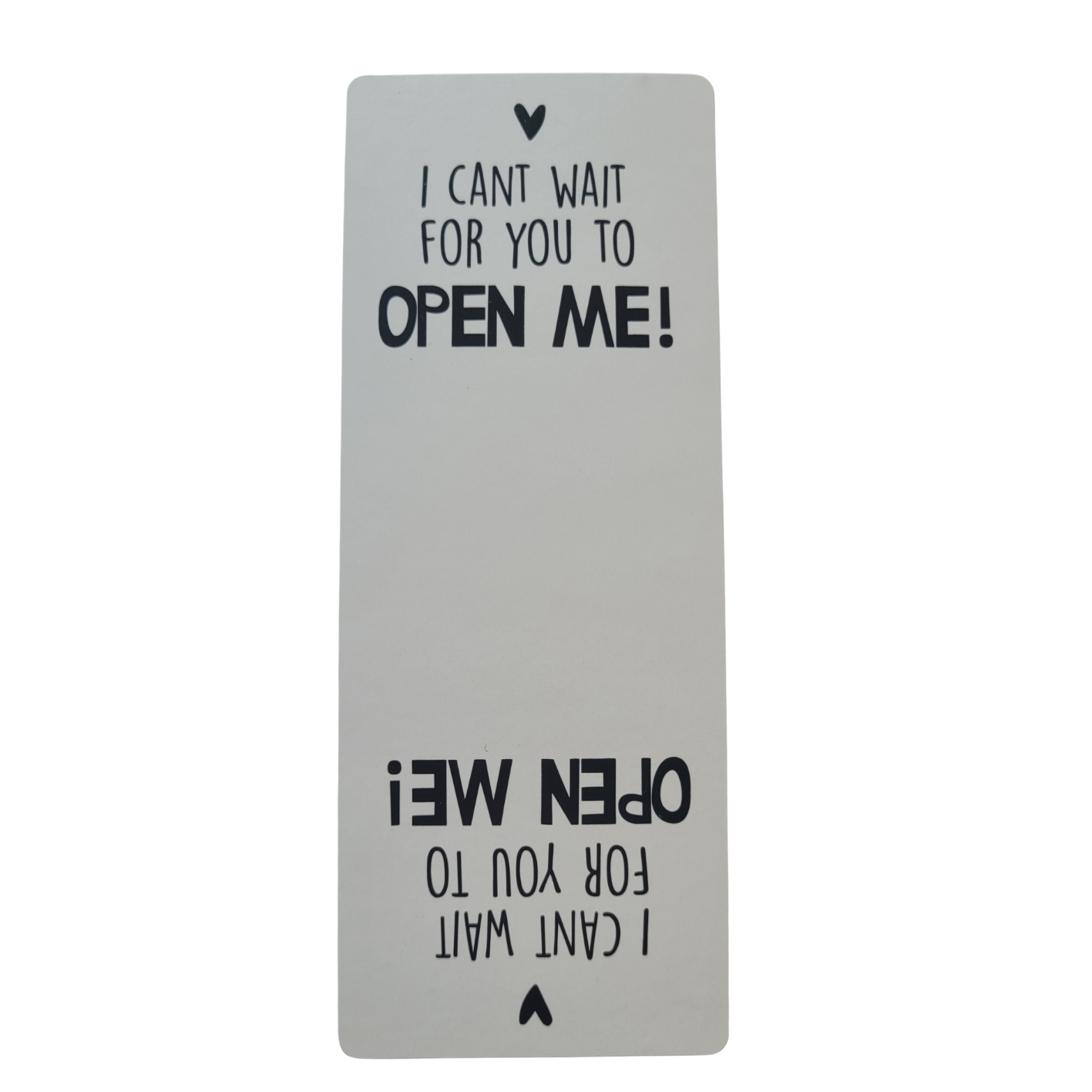 Sticker I cant wait for you to open me!