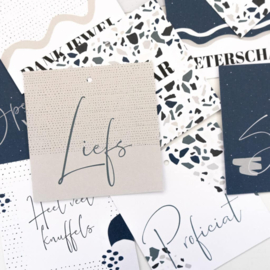 Cadeaulabel Liefs