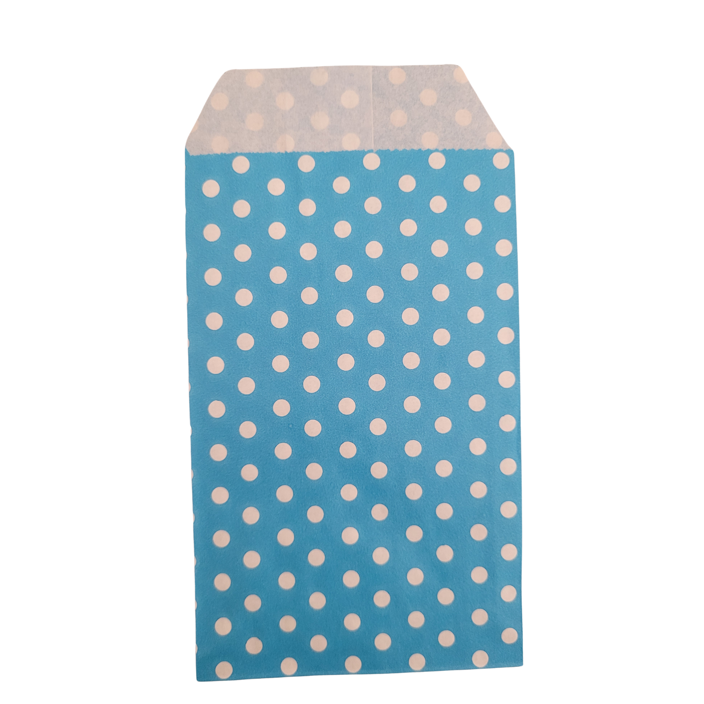 Blauw - witte stip