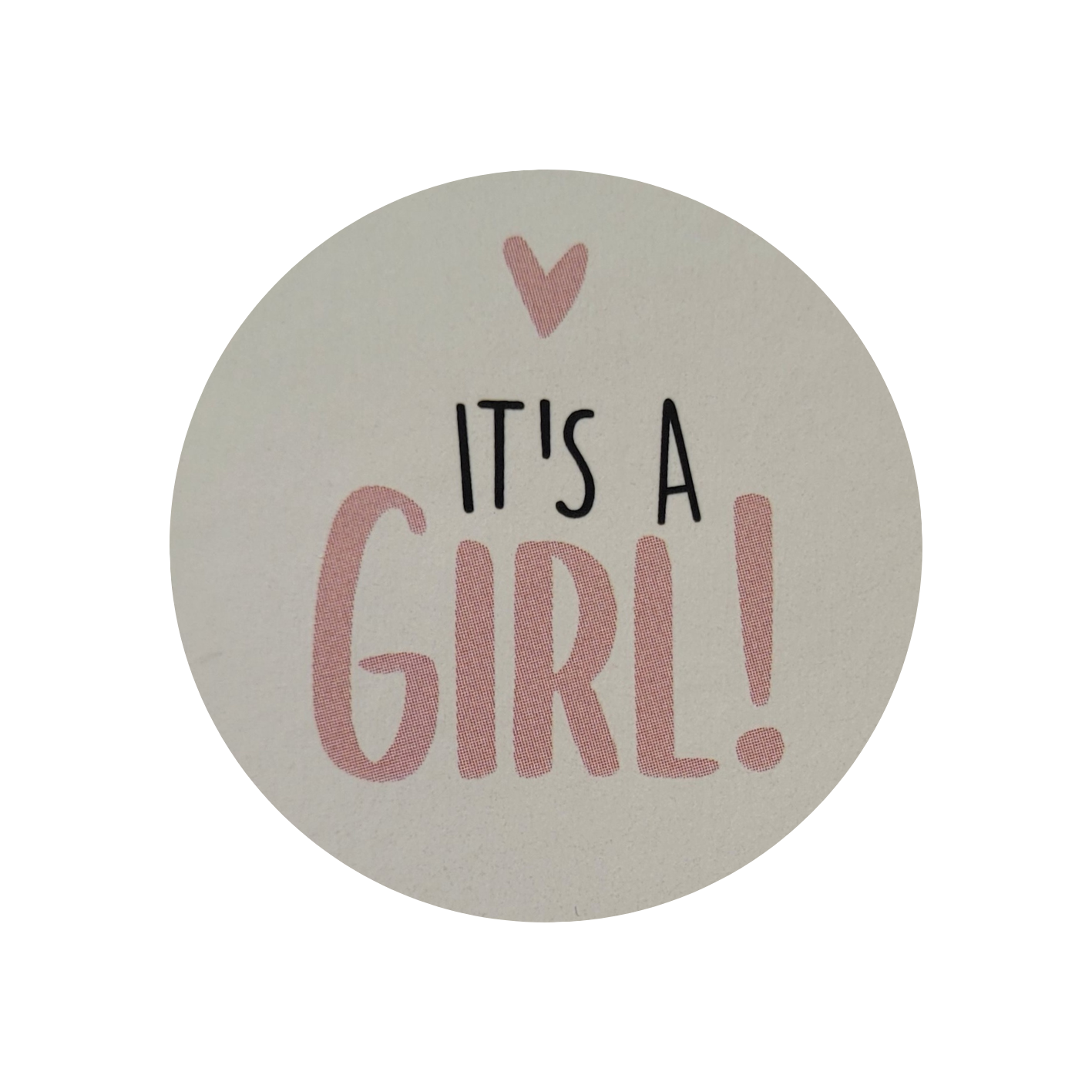 Sticker It's a girl!