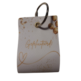 Gefeliciteerd goud - mini