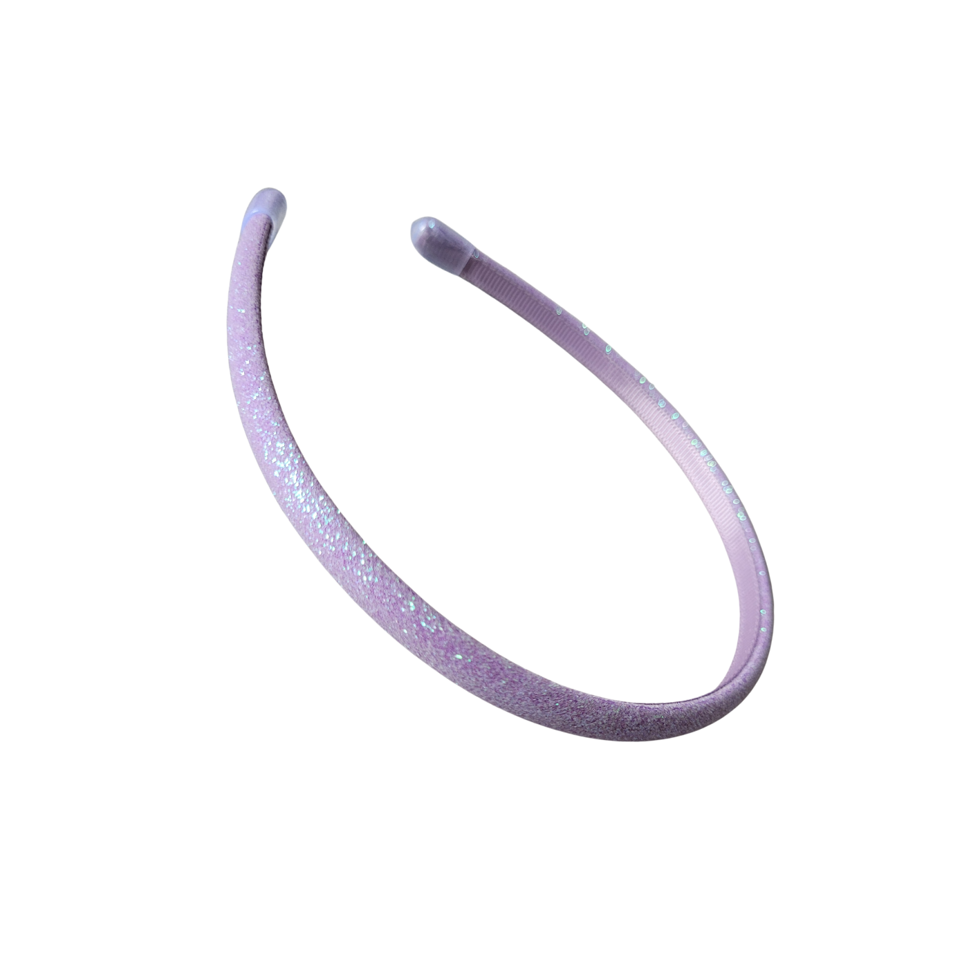 Haarband / diadeem - glitter - lila
