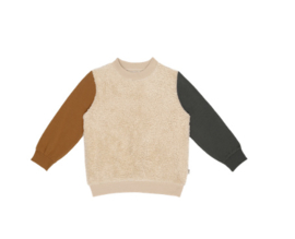 Plush Colorblock Sweater