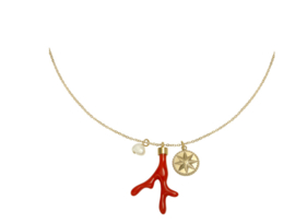 Necklace CREATIVE CORAL - Gold