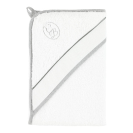 HOODED BABY TOWEL - CLASSIC COLLECTION - CLASSIC GREY
