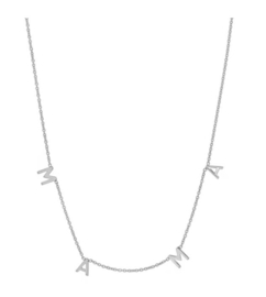 Necklace - Silver - MAMA