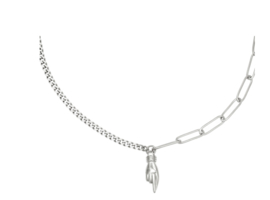 Necklace HAND - Silver