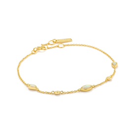 Mineral Glow - Opal Colour Bracelet - 14kt gold