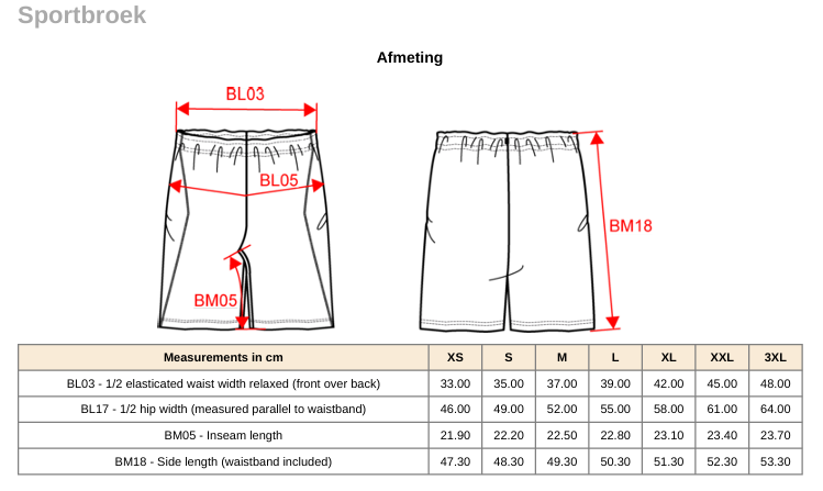 Sport short