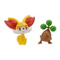 Pokémon Battle figures - Fennekin & Bonsly, 2st..