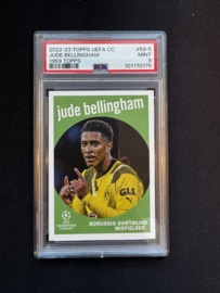 2022-23 Topps Uefa Cc Jude Bellingham #59-5 Topps 1959 Psa 9 Mint