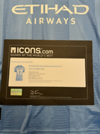 Kevin De Bruyne #17 Autographed Puma Manchester City 2023/24 Home Jersey