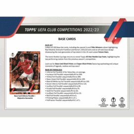 2022/23 Topps UEFA Club Competitions Soccer Flagship Hobby Box