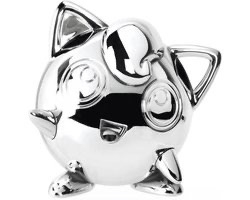 Pokemon 25th Anniversary Select Battle Figure 7cm - Silver Jigglypuff