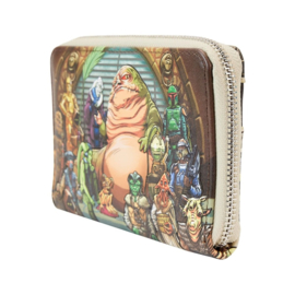 Loungefly: Star Wars - Return Of The Jedi 40Th Anivversary - Jabbas Palace Zip Around Wallet
