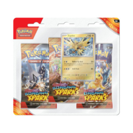 Pokémon SV8 Surging Sparks 3-booster blister ENG