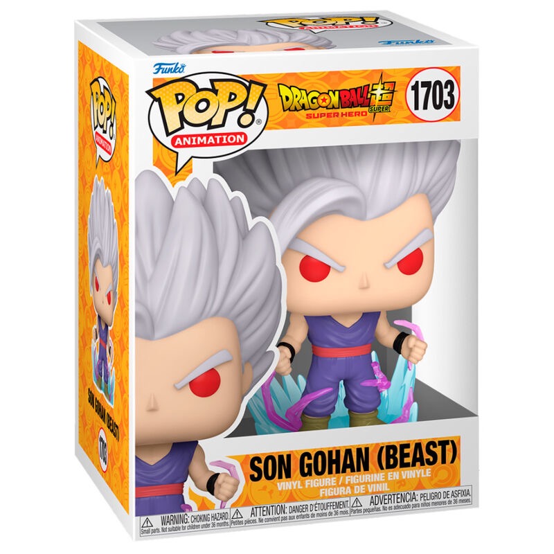 Pop Animation: Dragon Ball Super Hero - Son Gohan (Beast) Funko Pop #1703