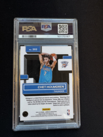 2022 Donruss Chet Holmgren #202 Green Holo Laser PSA 7 near mint