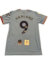 Erling Haaland - Manchester City home shirt 2022-2023 signed (Incl. Certification) size L